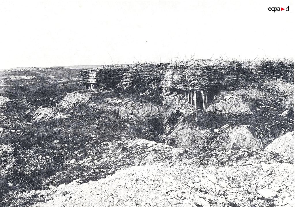 Batterie de Damloup à Verdun, où deux fils de la famille Mayet 1914-1918 ont été frappés le 8 juillet 1916