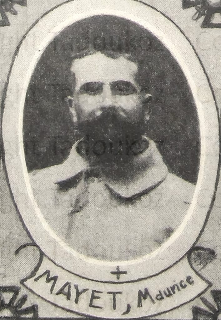 Portrait de Maurice Mayet, scolastique salésien, prêtre soldat de la Première Guerre mondiale